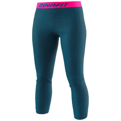 Sous-vêtements pantalon 3/4 femmes Dynafit Tour Light Merino W 3/4 Tight bleue Petrol/