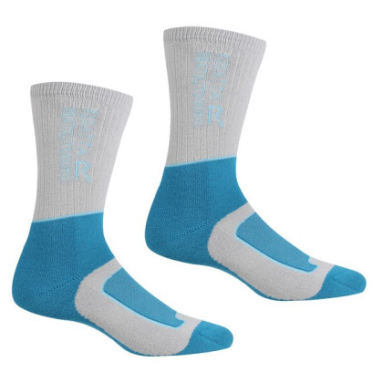 Chaussettes femme Regatta LdySamaris2Season gris / bleu LtStl/NiagBl