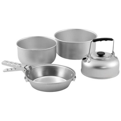 Ensemble vaisselle Easy Camp Adventure Cook Set L argenté Silver