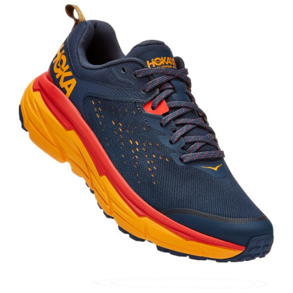 Chaussures homme Hoka M Challenger Atr 6 Wide bleu / orange Outer Space / Radiant Yellow