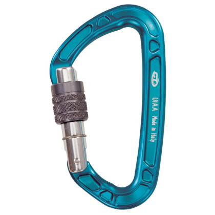 Mousqueton Climbing Technology Aerial PRO SG bleue light blue