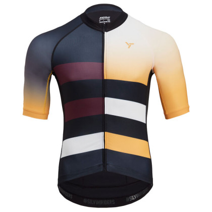 Maillot vélo homme Silvini Mazzano 2023 noir / jaune black-yellow