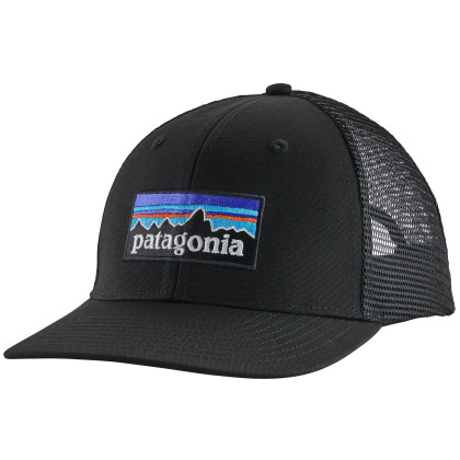 Casquette Patagonia P-6 Logo Trucker Hat vert Black