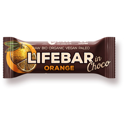 Barre Lifefood Orange RAW BIO 40 g