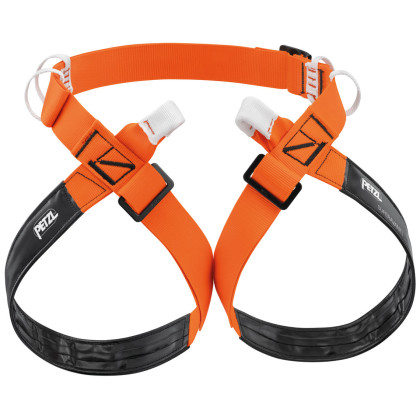 Harnais d'escalade Petzl Superavanti orange