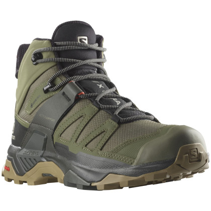 Chaussures randonnée homme Salomon X Ultra 4 Mid Gtx green Deep Lichen Green / Peat / Kelp