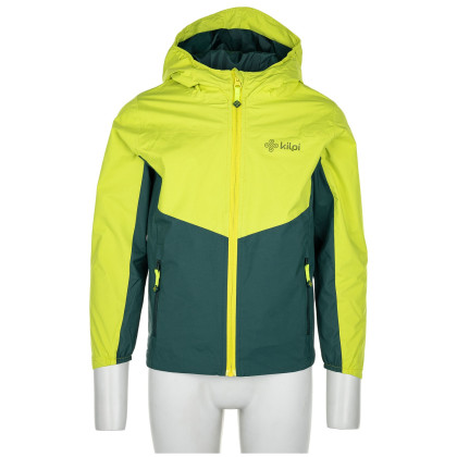 Veste enfant Kilpi Orleti-Jb jaune / vert DGN