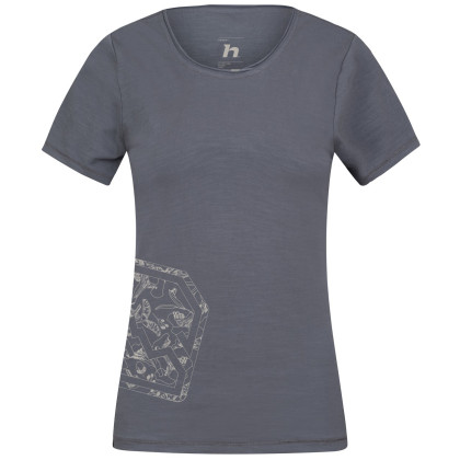 T-shirt femme Hannah Zoey Il gris foncé asphalt