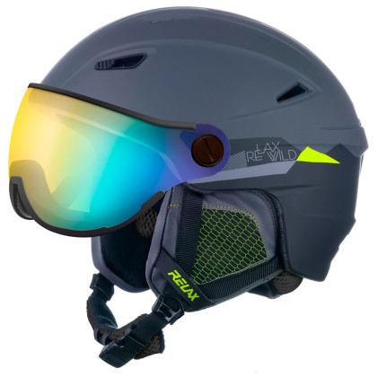 Casque de ski Relax Stealth (2020) gris / noir