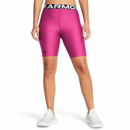 Short femme Under Armour HG Authentics 8in Short rose / noir AstroPink/Black