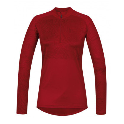 T-shirt fonctionnel femme Husky Active Winter Triko Dl Zip - L rouge