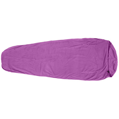 Doublure sac de couchage Warmpeace Polartec Micro Mummy 195 cm violet Amethyst