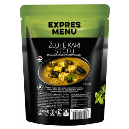 Repas prêt à manger Expres menu Curry jaune au tofu 2 portions