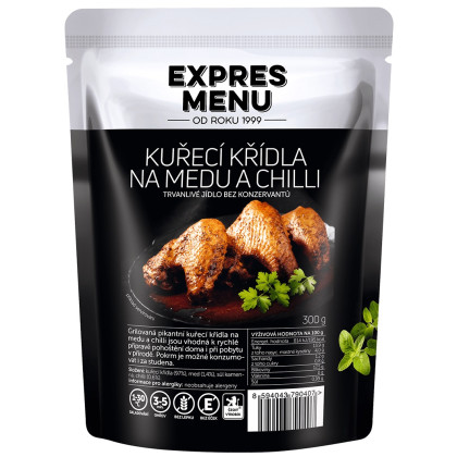 Repas prêt à manger Expres menu Ailes de poulet au miel et au piment 30