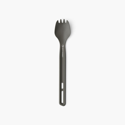 Fourchette Sea to Summit Frontier UL Long Handle Spork girs Aluminium Hard Anodised Grey