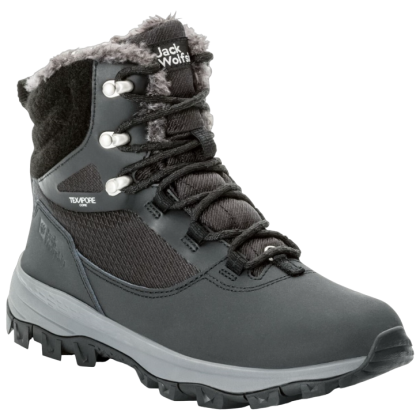 Bottes hiver femme Jack Wolfskin Everquest Texapore High W 2023 vert phantom