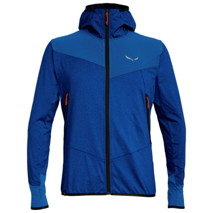 Veste homme Salewa Agner Hybrid Pl/Dst M Fz Hdy bleue 8625 - electric melange/0910