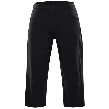 Pantalon 3/4 femme Alpine Pro Wedera vert black