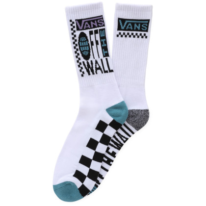 Chaussettes Vans GLOBAL STACK CREW blanc White