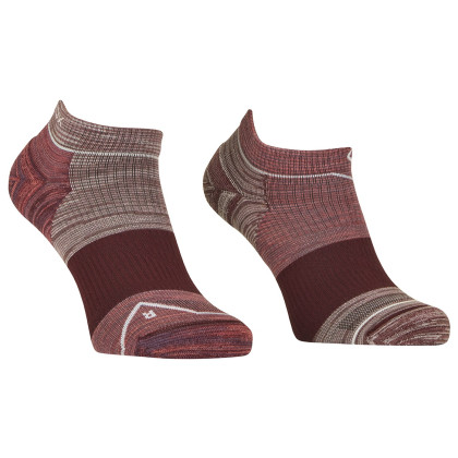 Chaussettes femme Ortovox Alpine Low Socks W rose / bordeau Wild Rose