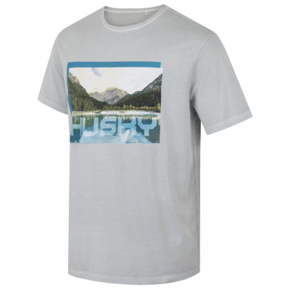 T-shirt homme Husky Tee Lake M gris claire light grey