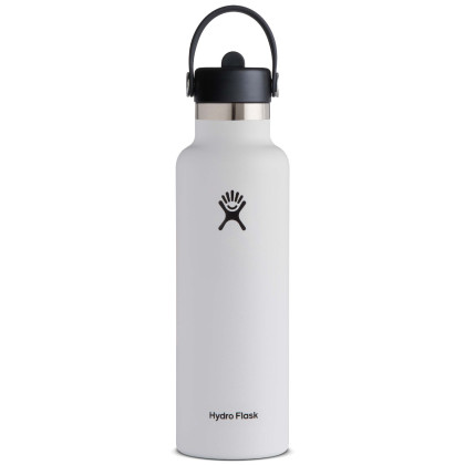 Thermos Hydro Flask Standard Flex Straw Cap 21 OZ blanc White