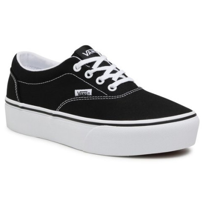 Chaussures femme Vans Wm Doheny Platform vert (Canvas) Black/White