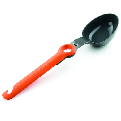 Cuillère GSI Outdoors Pivot Spoon gris / orange