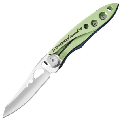 Couteau Leatherman Skeletool KB bleu / vert Verdant