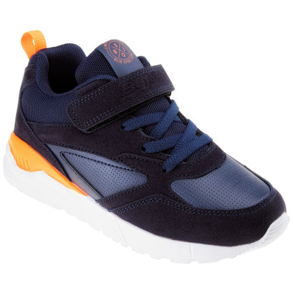 Chaussures enfant Bejo Kineros Jr bleue Navy/Orange