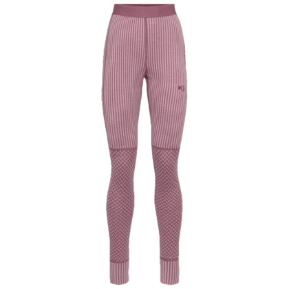 Leggings femmes Kari Traa Smekker Baselayer Pants rose plum