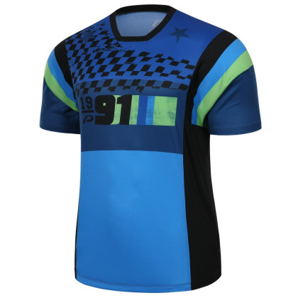 Maillot vélo homme Protective 115010-821 P-Beat the Rush bleue blue