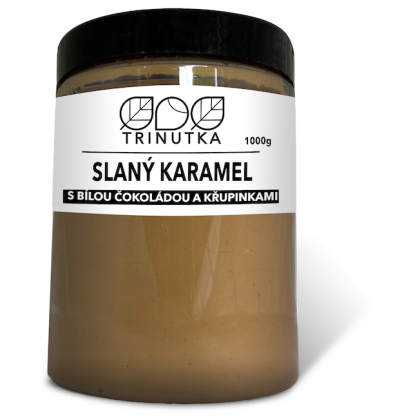 Dessert TriNutka Caramel salé avec chocolat blanc et croustillants caramel 1000g