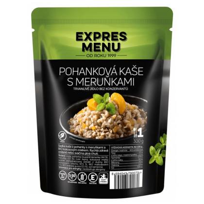 Repas prêt à manger Expres menu Porridge de sarrasin aux abricots 300