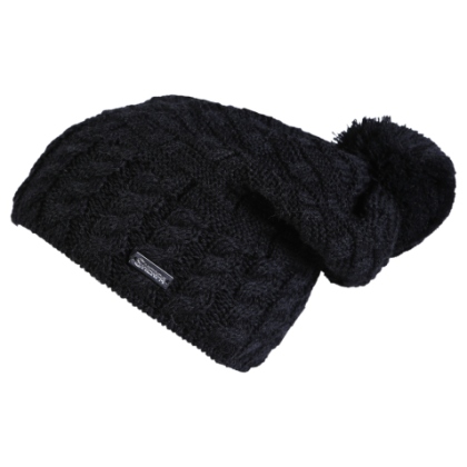 Bonnet de ski femme Sherpa Vera Marino vert mel black