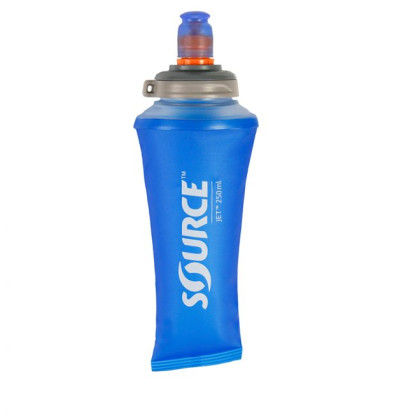 Gourde sport Source Jet foldable bottle 0,25l bleue Blue