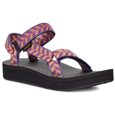 Sandales femme Teva Midform Universal noir / rose Retro Geometric Imperial Palace