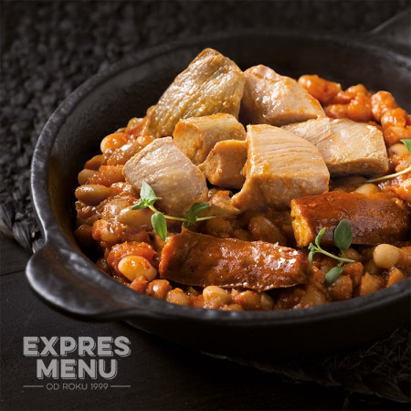 Repas prêt à manger Expres menu Ragoût de dinde aux haricots 600 g