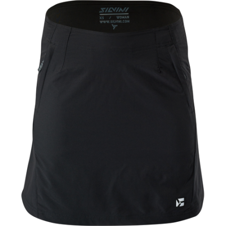 Jupe vélo femme Silvini Invio vert black