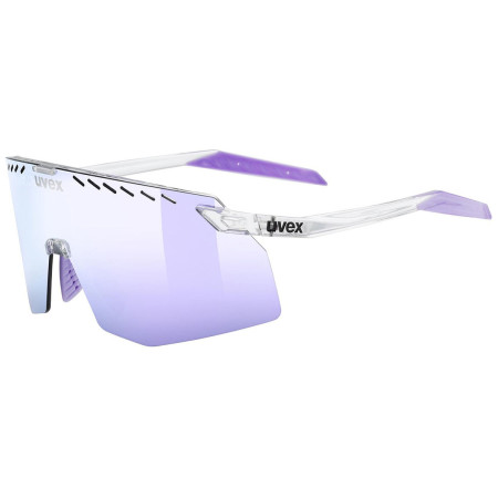 Lunettes soleil Uvex Pace Stage rose clair CLEAR / MIR.PINK