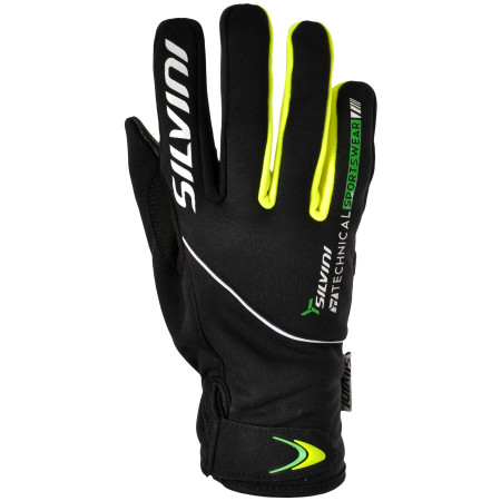 Gants homme Silvini Ortles MA722 noir / jaune Black/Forest