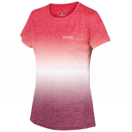 T-shirt femme Regatta Womens Fingal V rose Neonpnkgrad