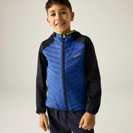 Veste enfant Regatta Junior Andreson Hybrid Nvy/OlympBlu