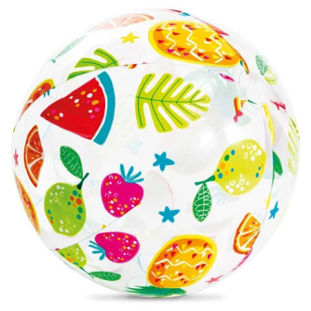 Balle gonflable Intex Lively Print Balls 59040NP blanc
