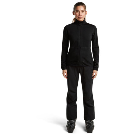 Sweat-shirt femme Icebreaker W Mer 400 RealFleece Descender LS Z