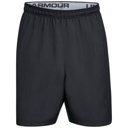 Short homme Under Armour Woven Graphic Wordmark Short vert Black