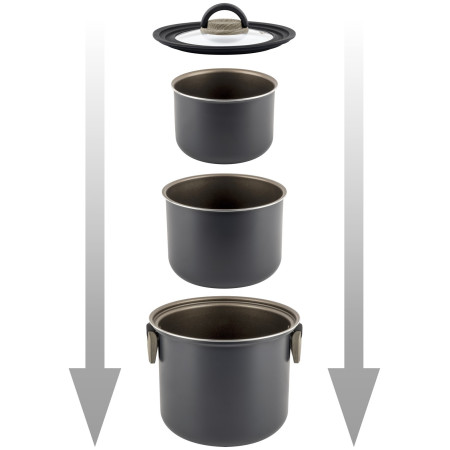 Jeu de casseroles Brunner Torralta Ø 22 cm