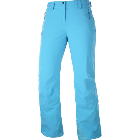 Patalon femme Salomon The Brilliant Pant W bleue BarrierReef