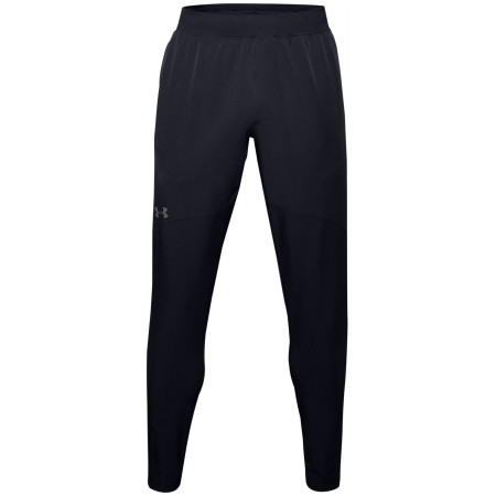 Pantalon homme Under Armour UNSTOPPABLE TAPERED PANTS vert Black/Pitch Gray