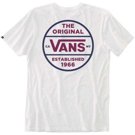 T-shirt homme Vans Mn Authentic Original S/S blanc White